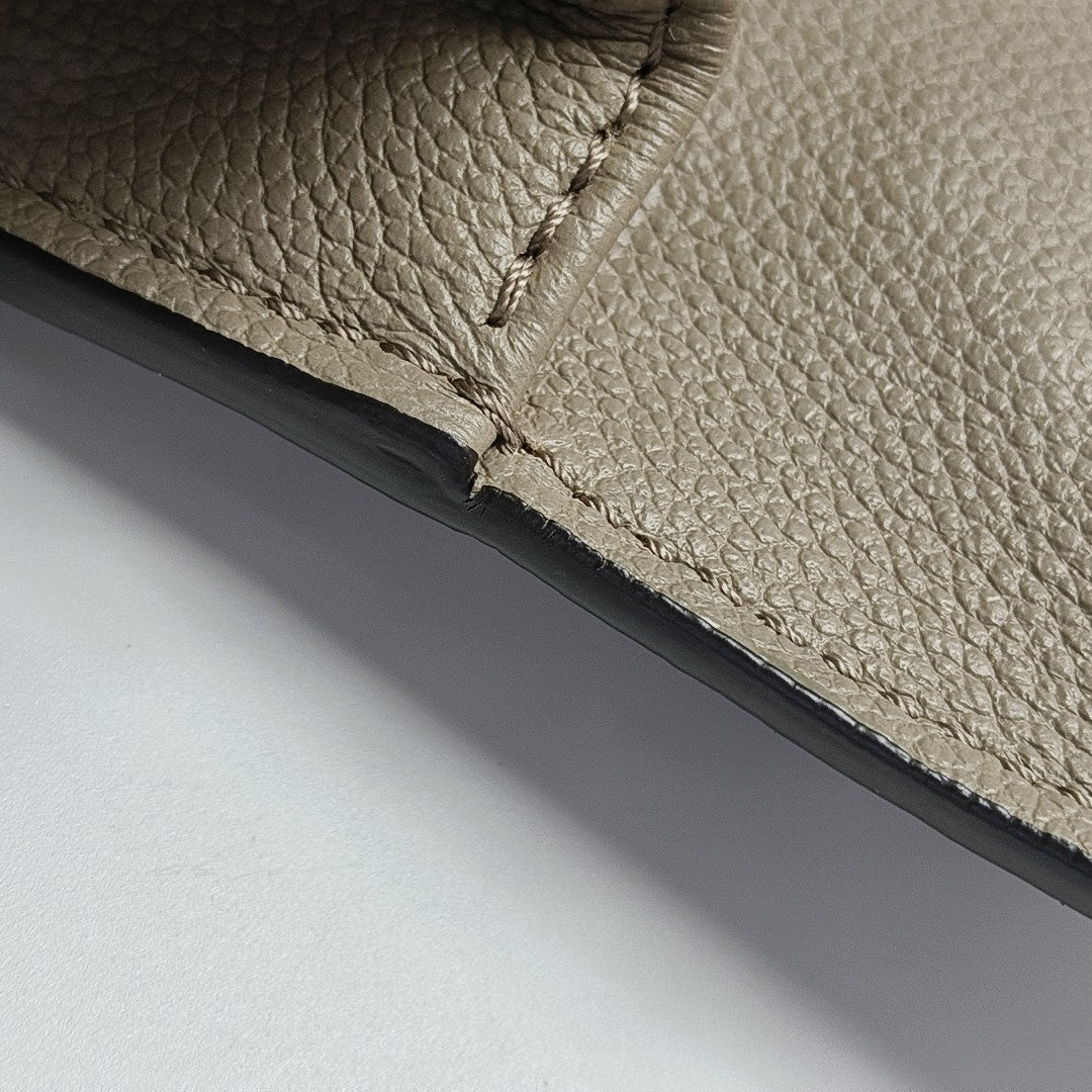 MÉTIS EAST WEST Monogram Calfskin Gray