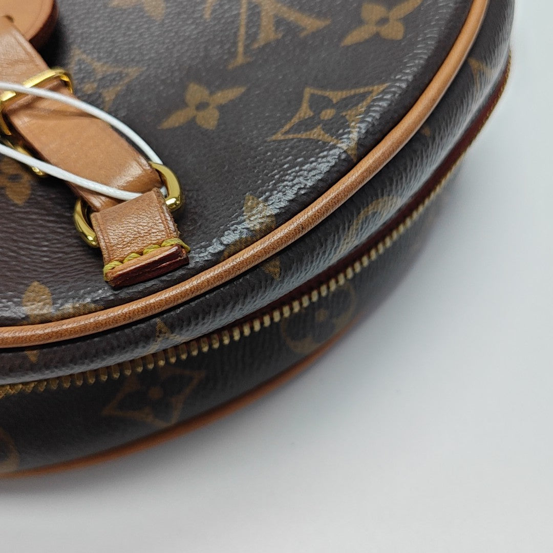 BOITE CHAPEAU MM Monogram Coated Canvas Brown