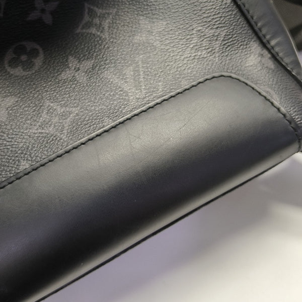 VOYAGER PM Monogram Coated Canvas Black
