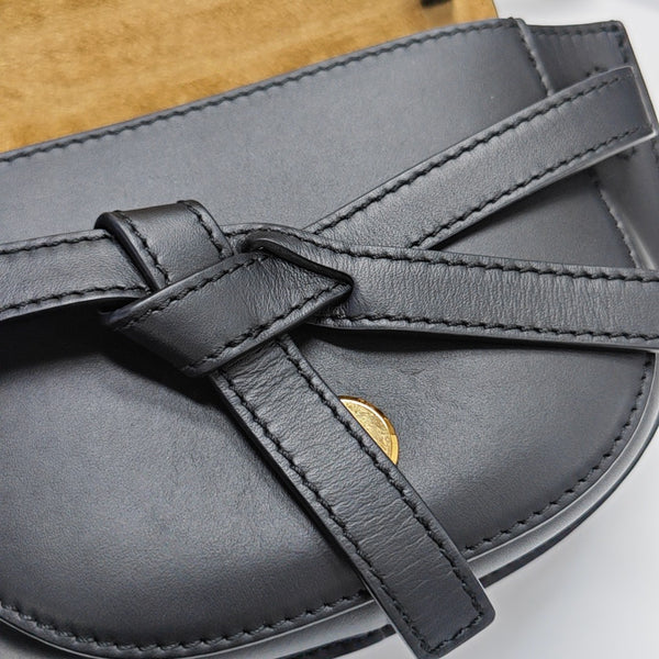 Gate Mini Calfskin Black