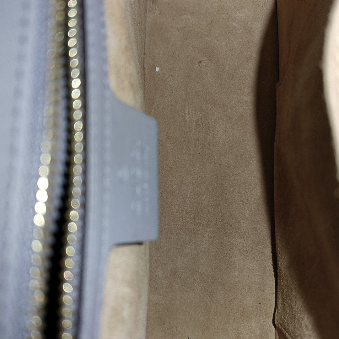 Sylvie Small Calfskin Gray