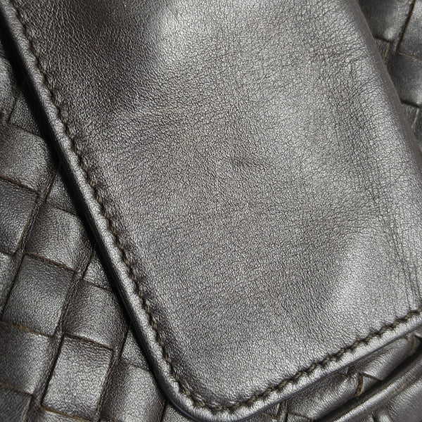 Calfskin Shoulder Bag Brown