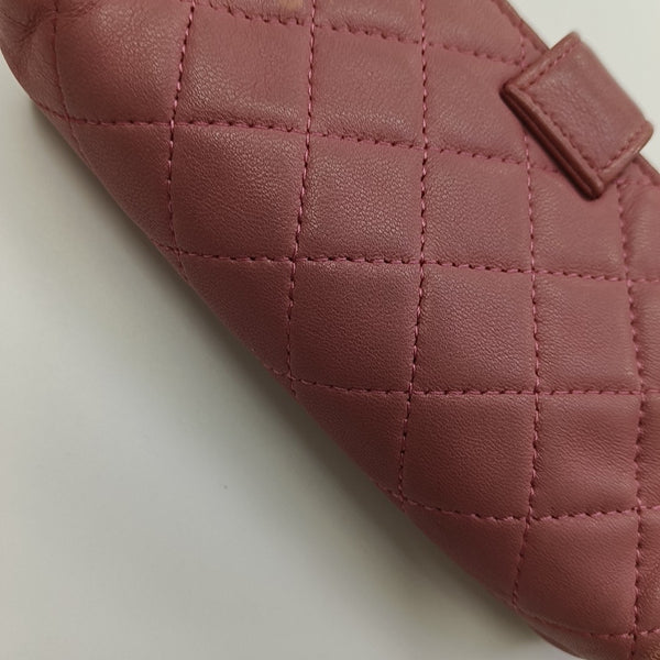 Quilted Lambskin Mini Pink