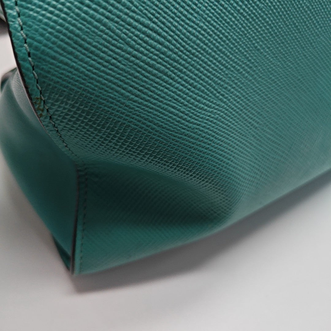 Monochrome Saffiano Calfskin Green