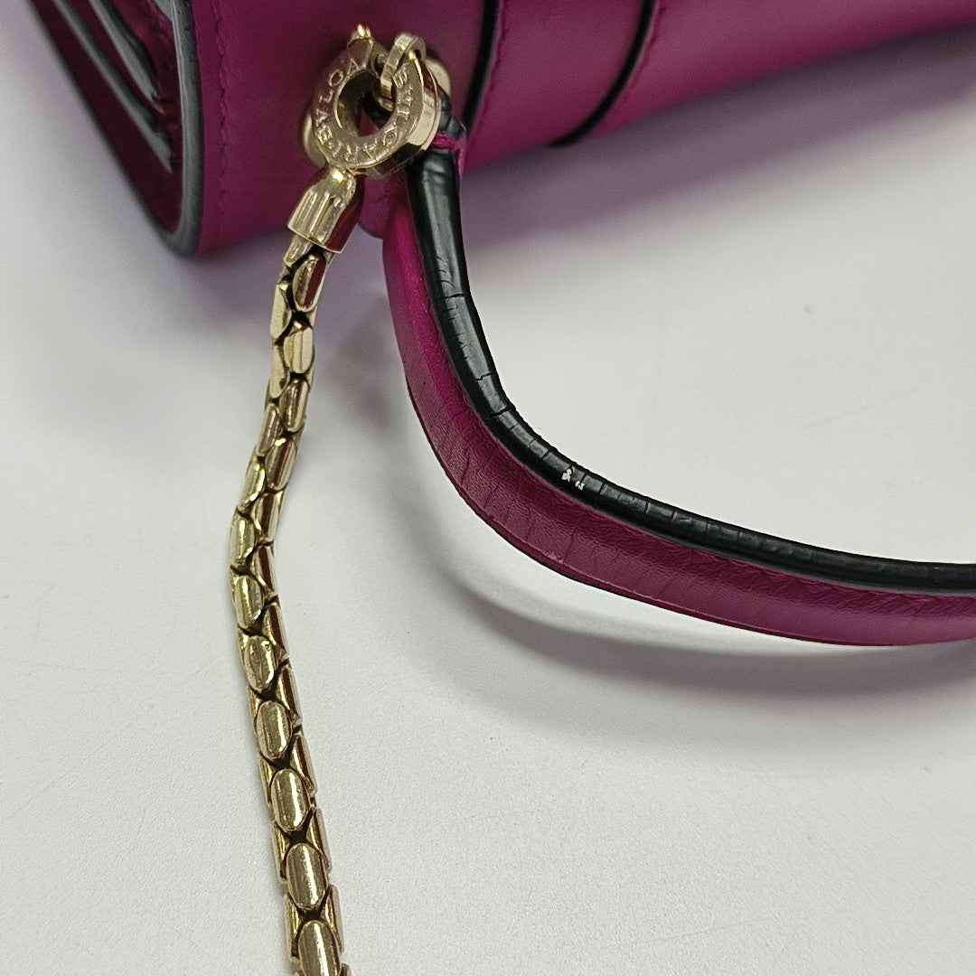 SERPENTI FOREVER Small Calfskin Red