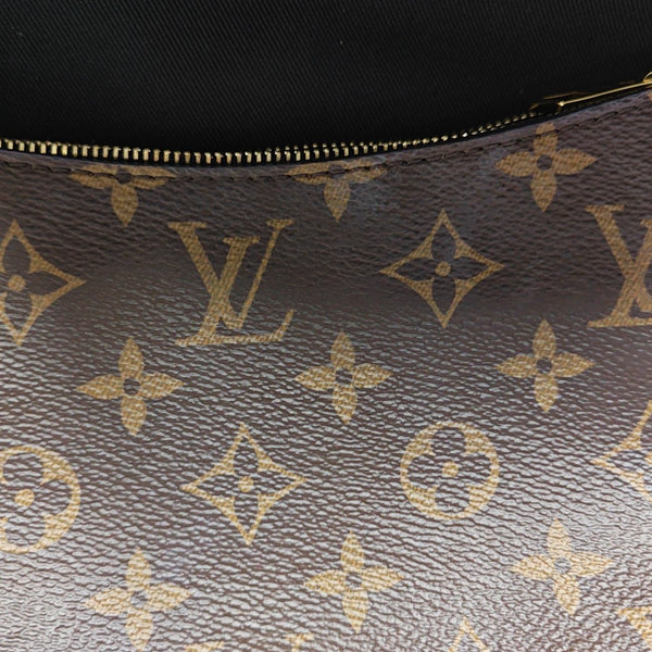 DIANE Monogram Coated Canvas Brown