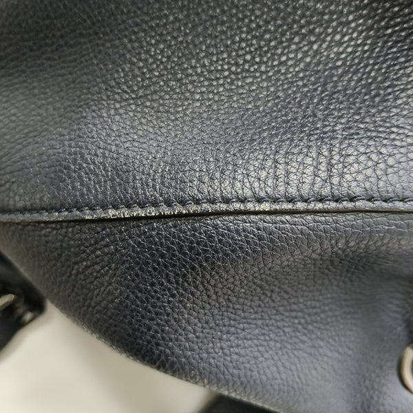 Bamboo 1947 Medium Calfskin Blue
