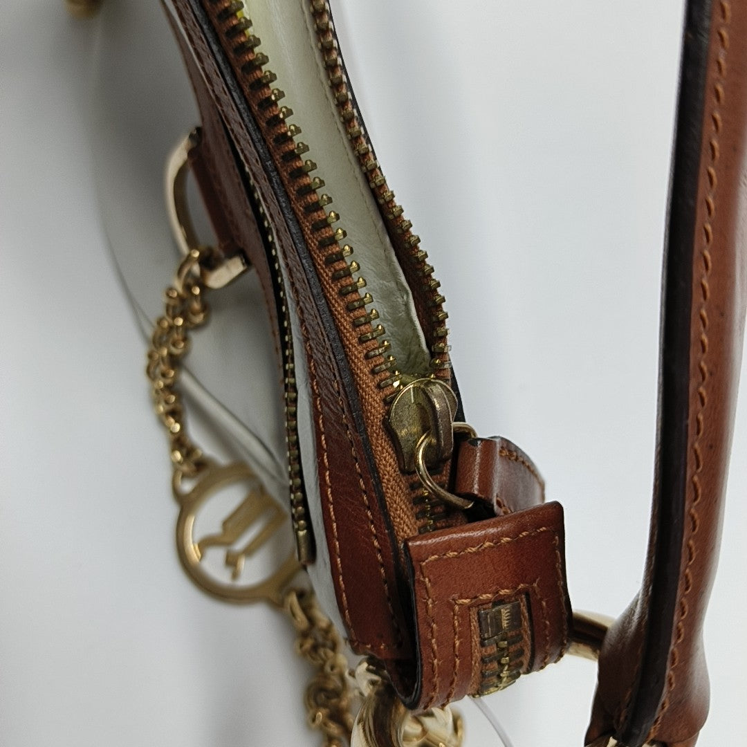 Calfskin Top Handle Bag White