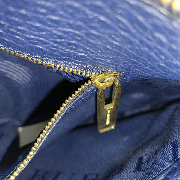 Langley Calfskin Blue