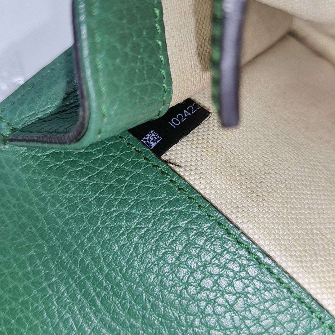 Dionysus Small Calfskin Green