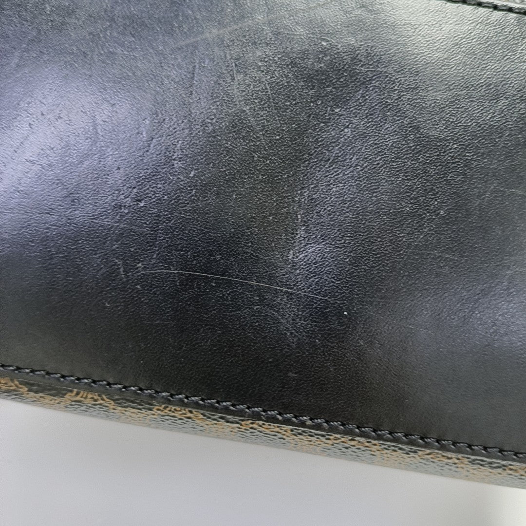 Coated Canvas Black
