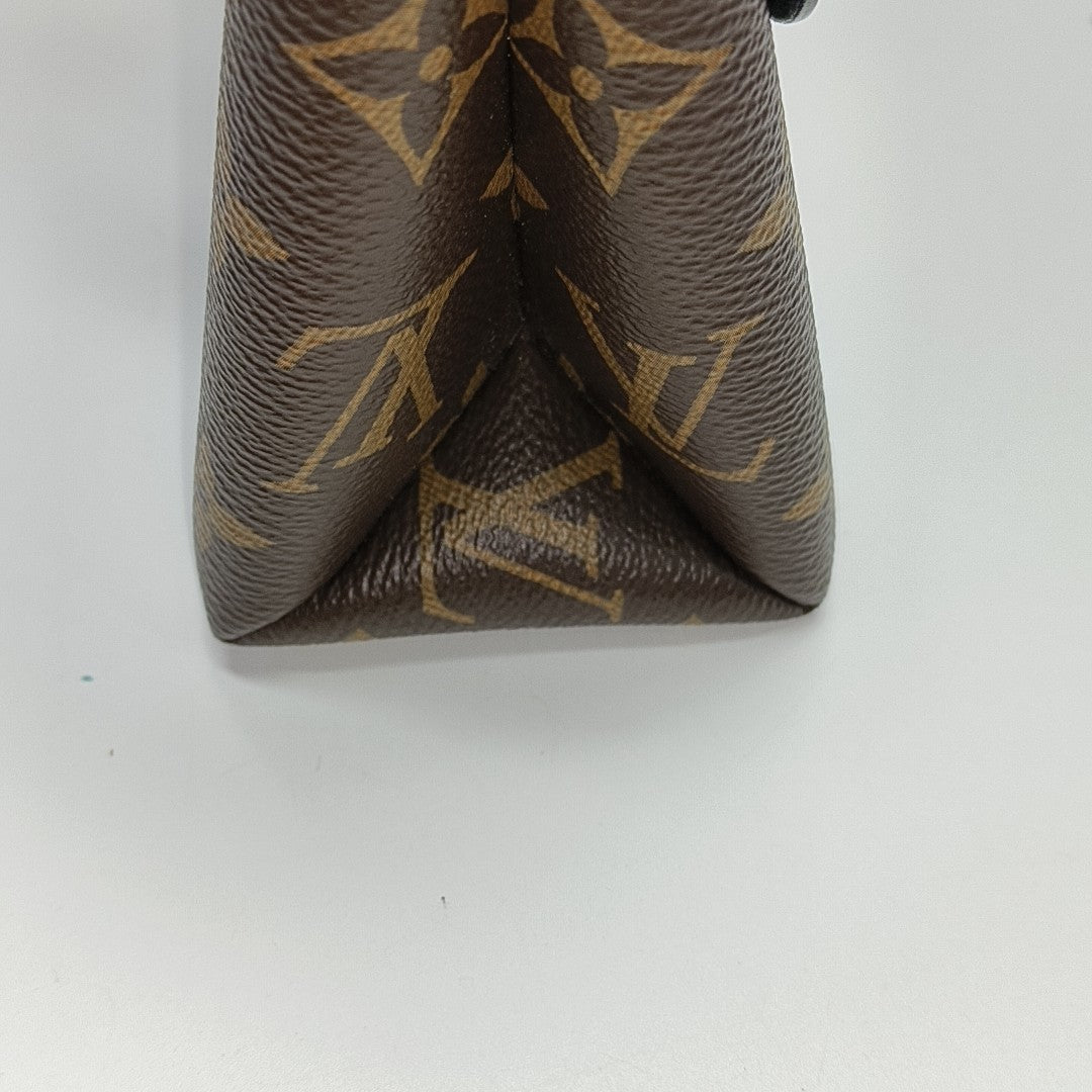 LOCKY BB Monogram Coated Canvas Brown