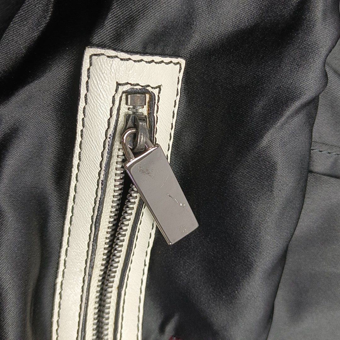 Calfskin Top Handle Bag White