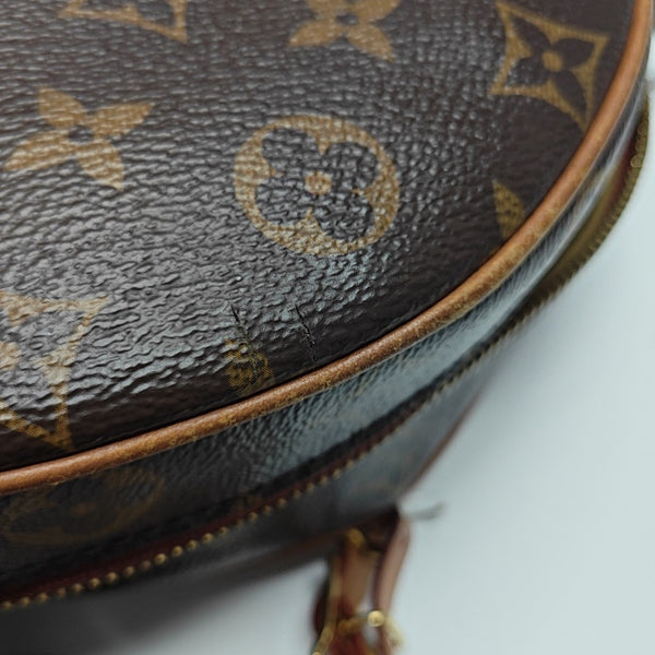 BOITE CHAPEAU MM Monogram Coated Canvas Brown