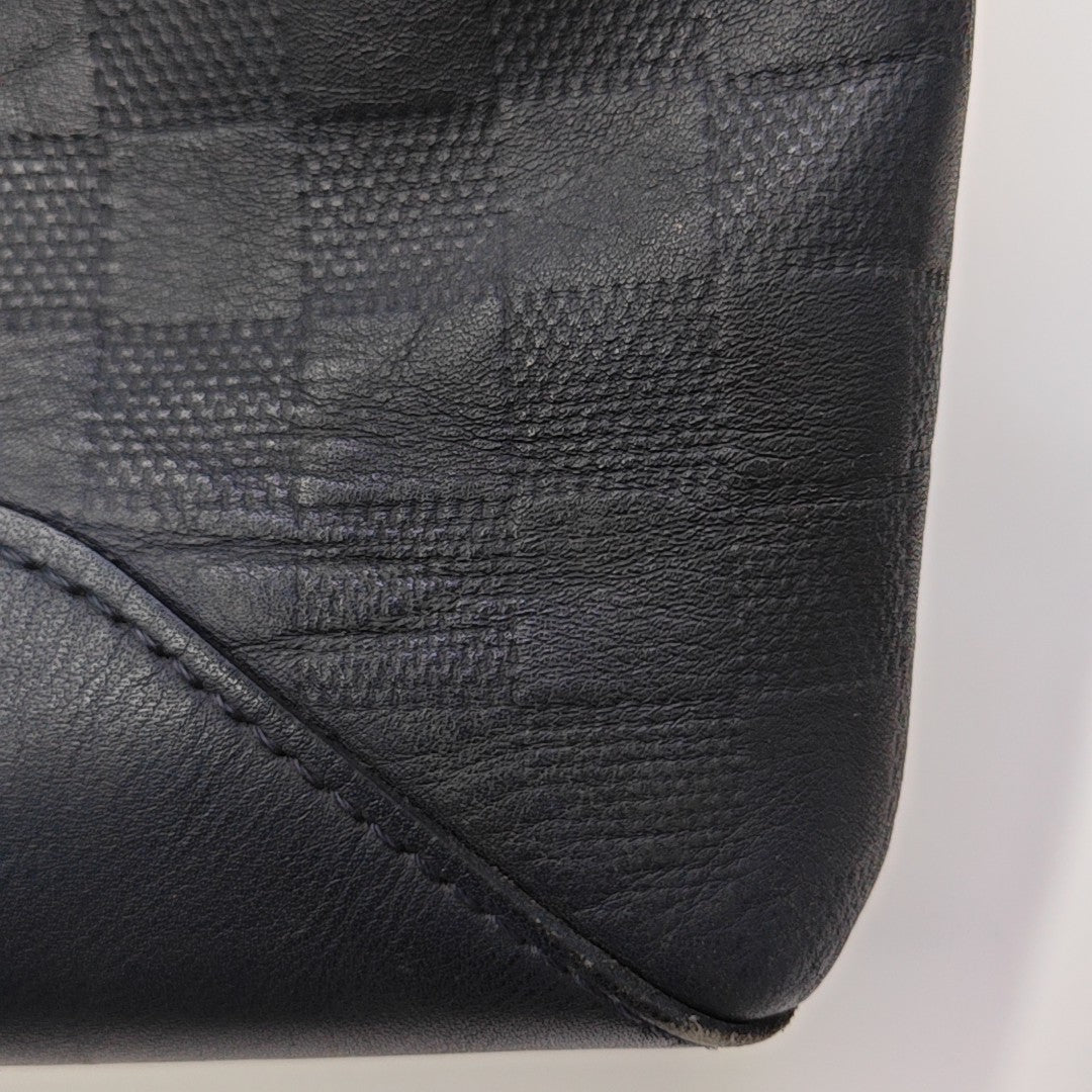 AVENUE Damier Calfskin Blue