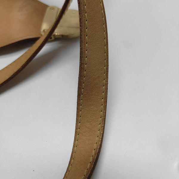 STRESA Monogram Coated Canvas Brown