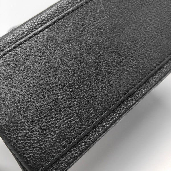 Shopping Bag Large Calfskin Black