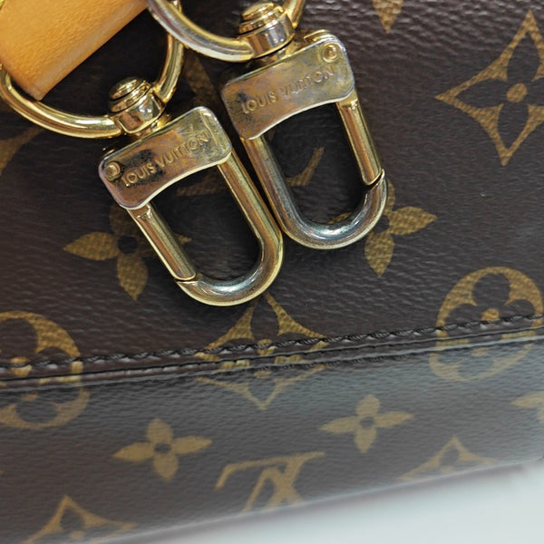 MELIE Monogram Coated Canvas Brown