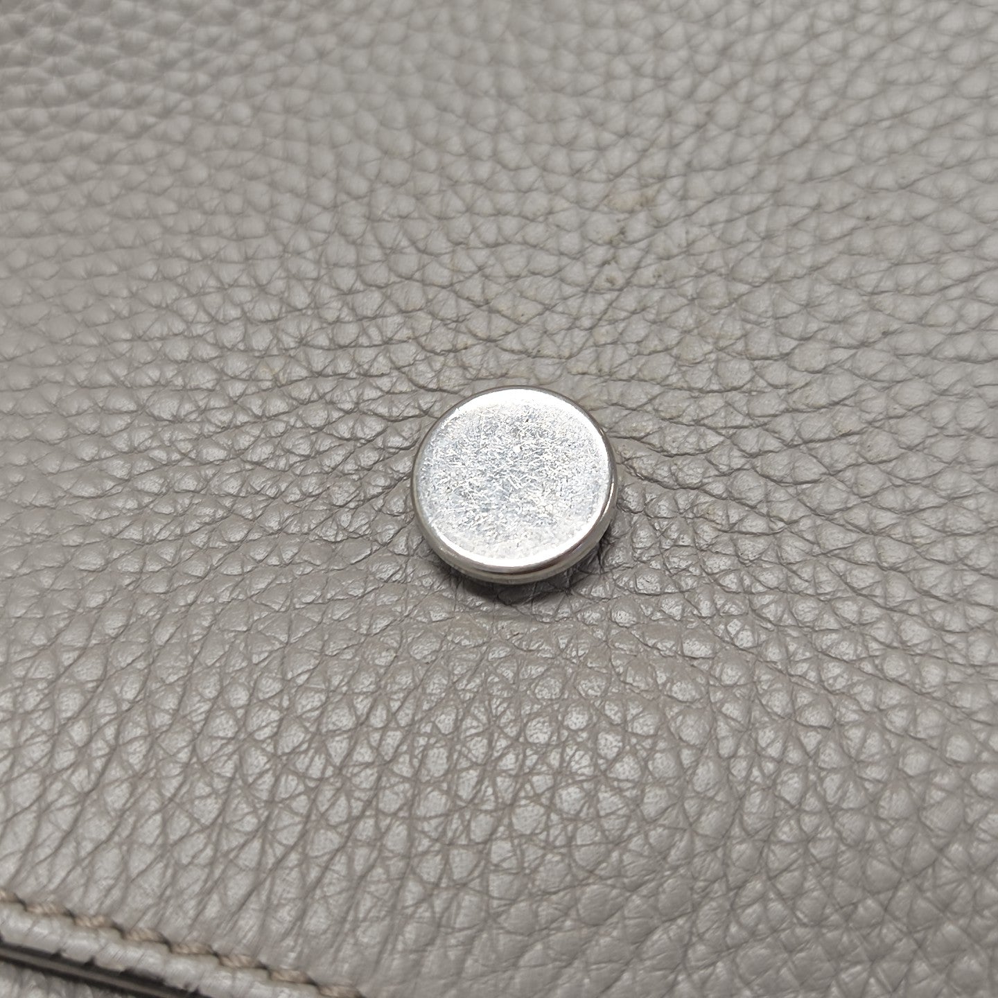 Bamboo 1947 Medium Calfskin Gray
