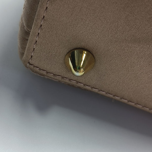 Lady Dior Small Cannage Silk Satin Pink