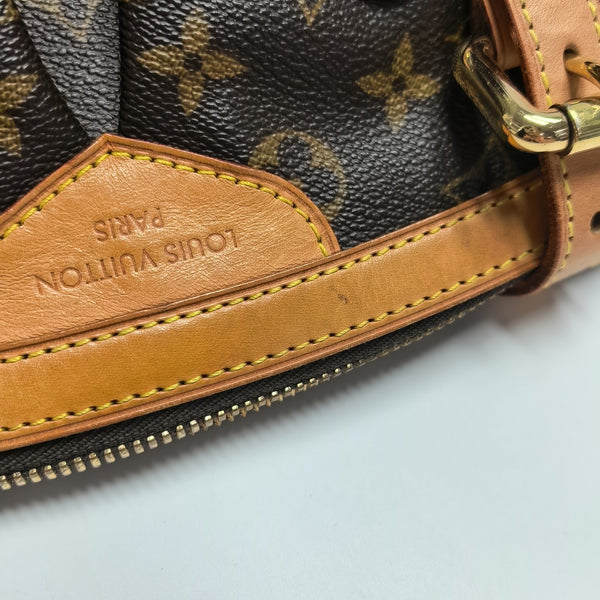 TIVOLI GM Monogram Coated Canvas Brown