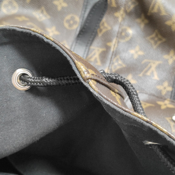 CHRISTOPHER MM Monogram Coated Canvas Brown