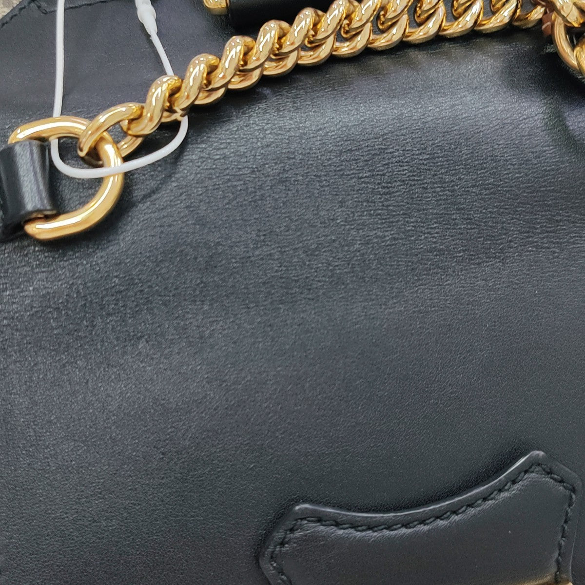 Padlock Mini Monogram Coated Canvas Black