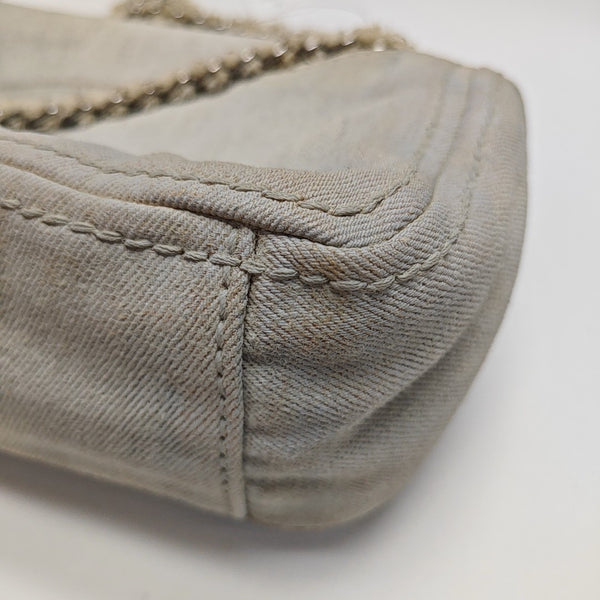 Canvas Shoulder Bag Beige
