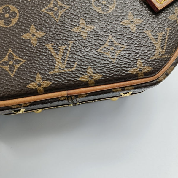 BOITE CHAPEAU PM Monogram Coated Canvas Brown