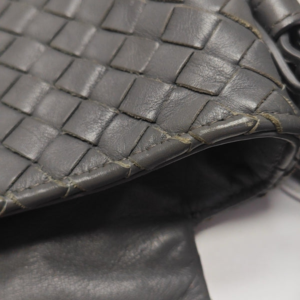 Calfskin Shoulder Bag Gray
