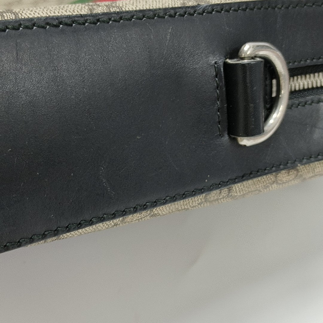 Monogram Coated Canvas Brown