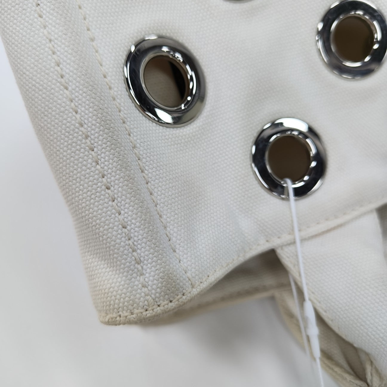Denim Canvas White