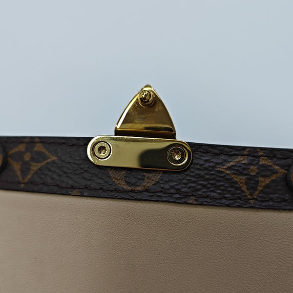 TRUNK Monogram Coated Canvas Brown