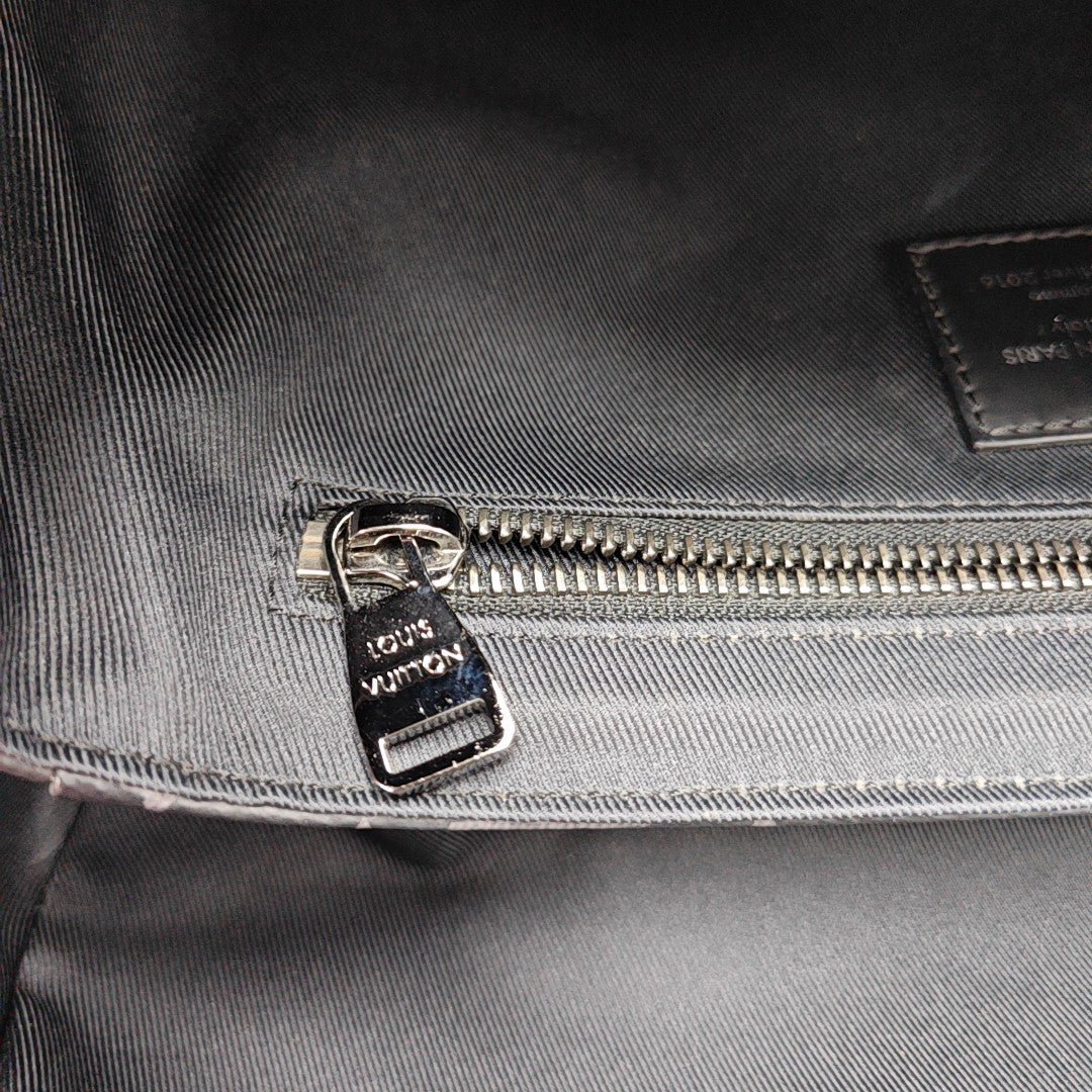 VOYAGER PM Monogram Coated Canvas Black