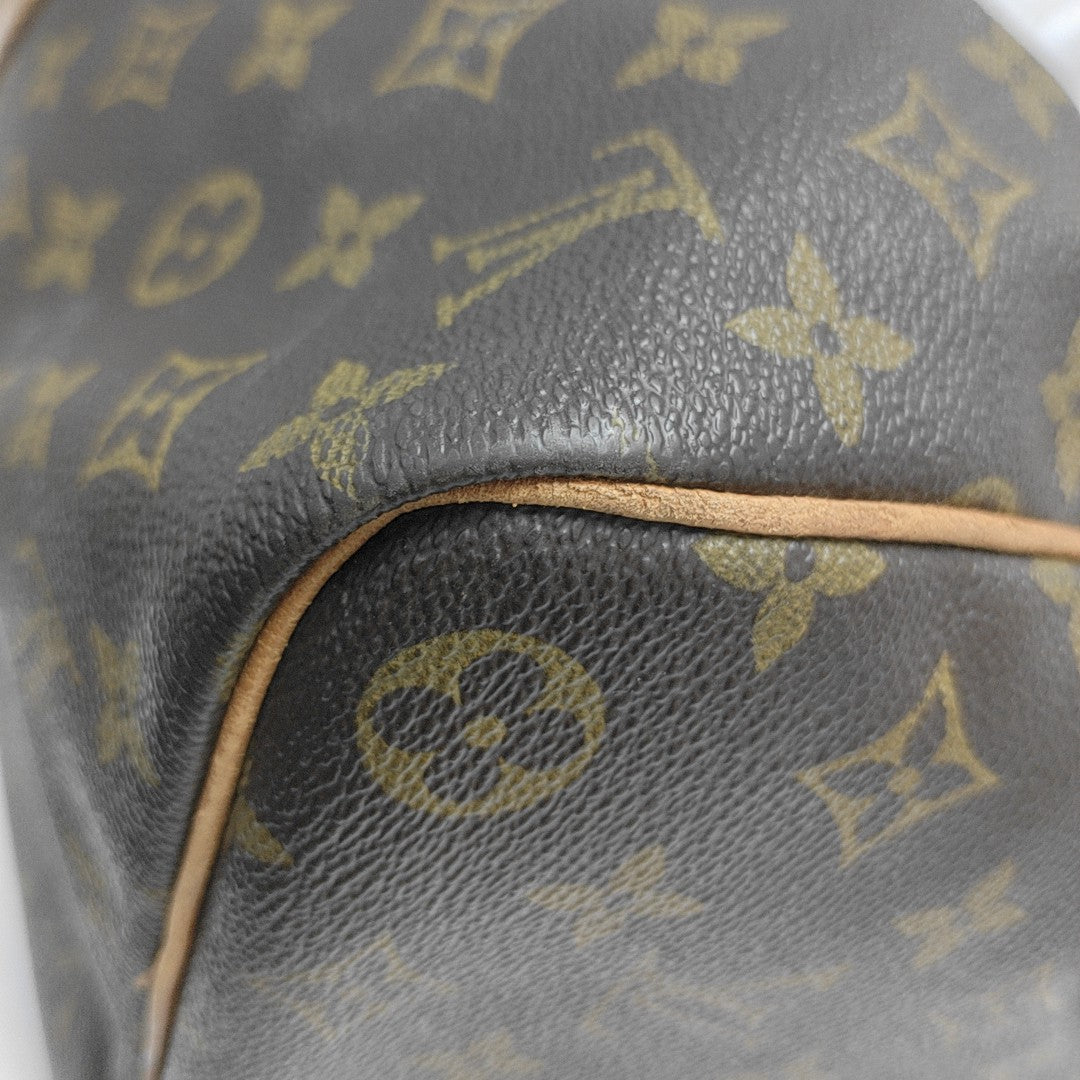 SAC SOUPLE 45 Monogram Coated Canvas Brown