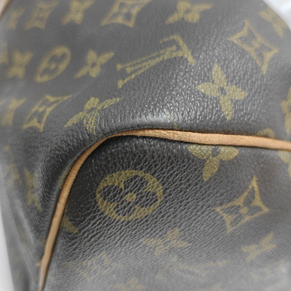 SAC SOUPLE 45 Monogram Coated Canvas Brown