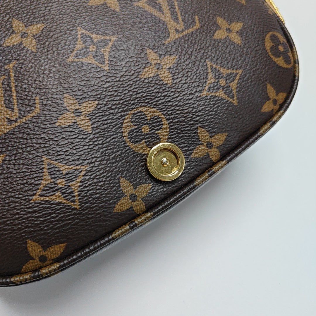 SAUMUR BB Monogram Coated Canvas Brown
