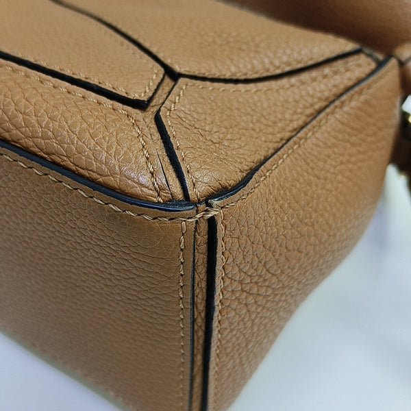 Puzzle Mini Calfskin Brown