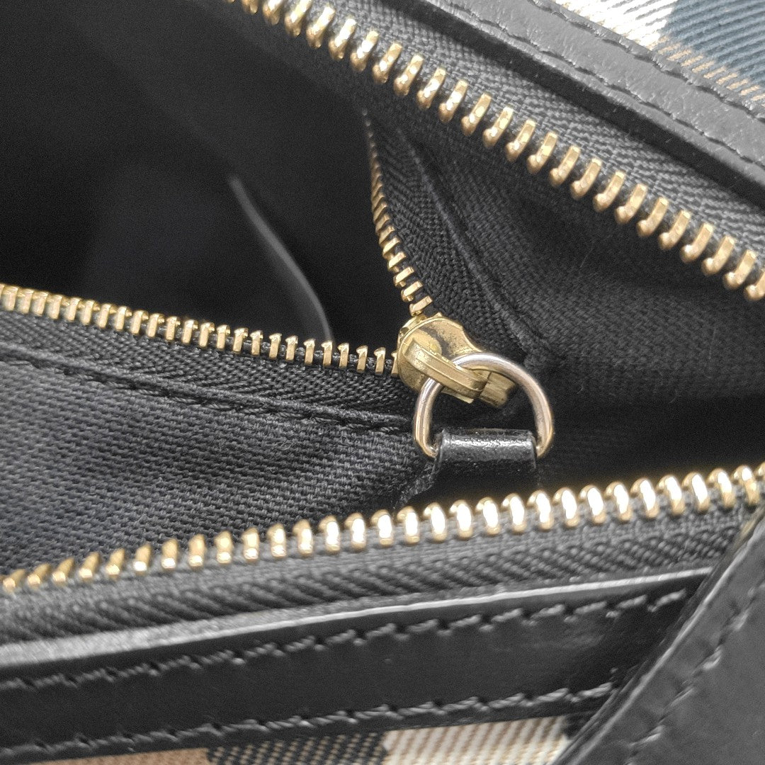 Canvas Shoulder Bag Medium Beige