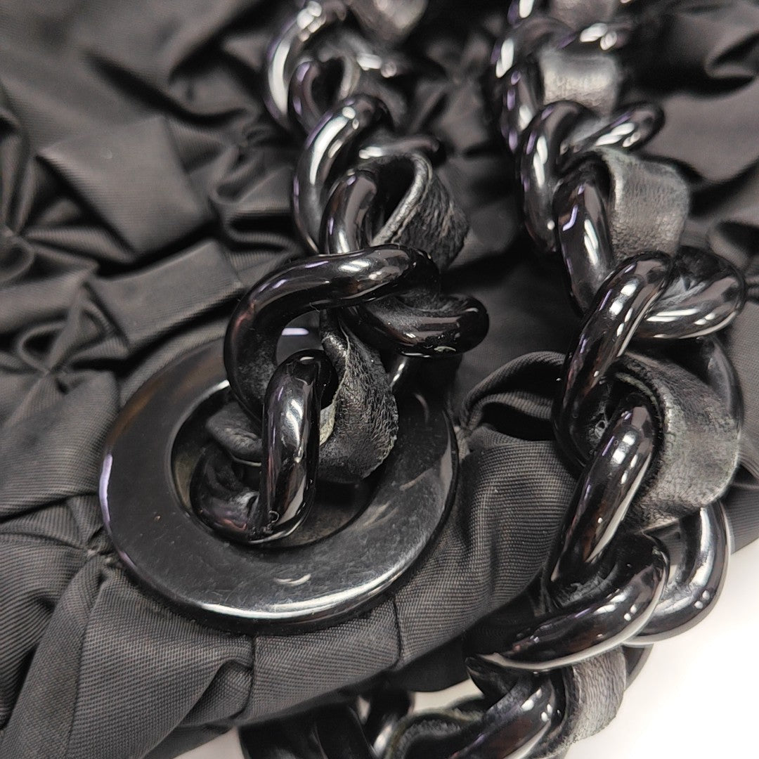 Quilted Nylon Black