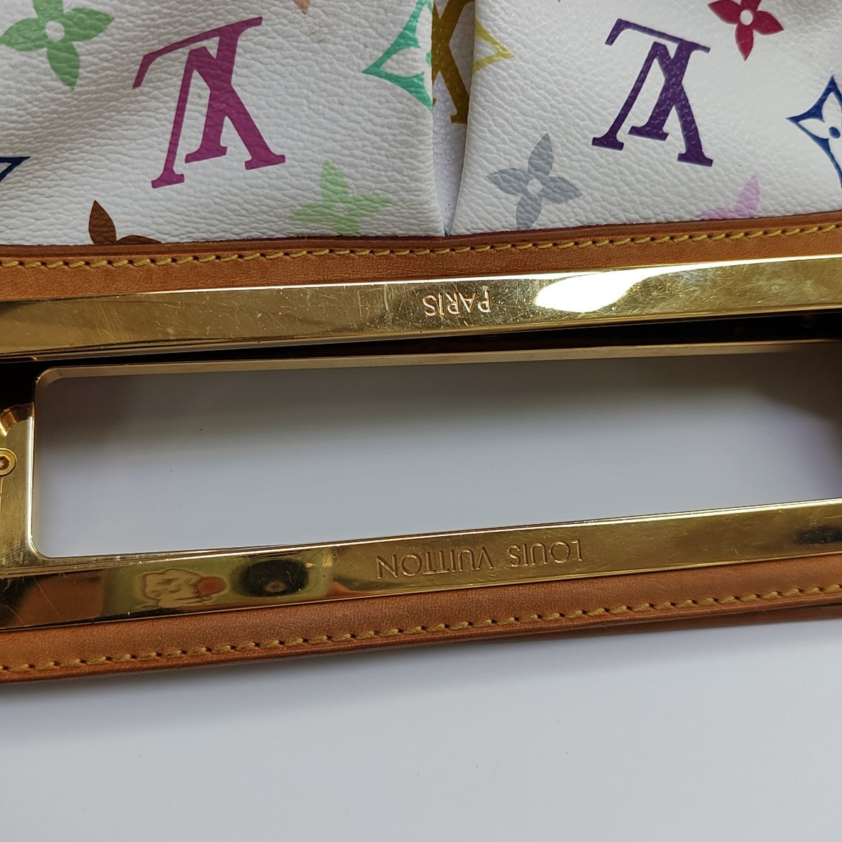 LV × TM JUDY Monogram Coated Canvas White