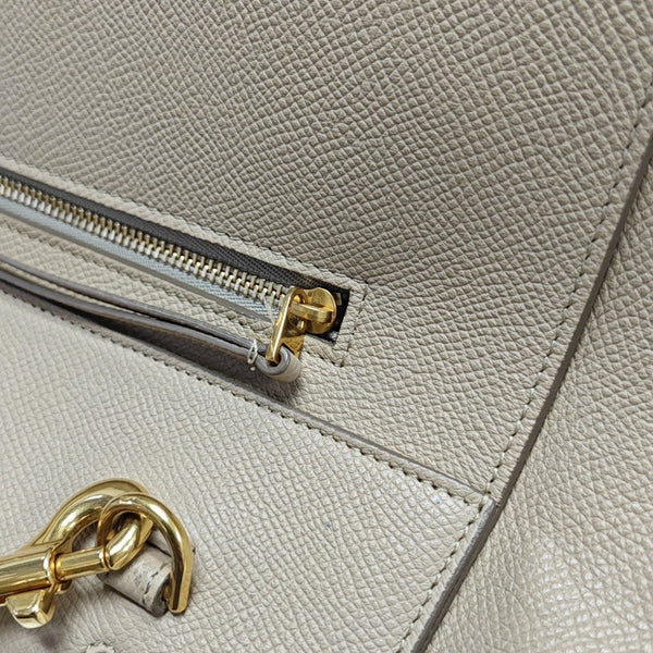 BELT Mini Calfskin Beige