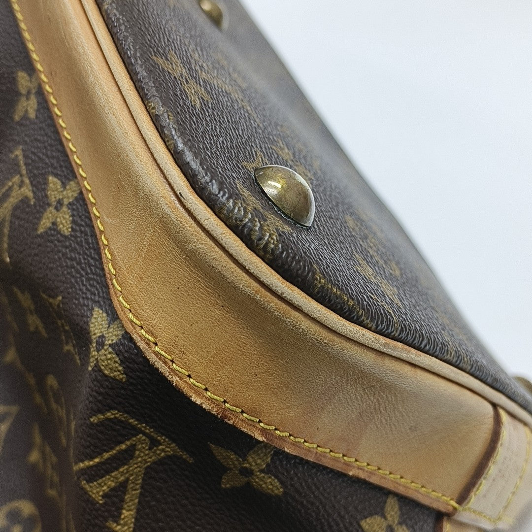 CRUISER 40 Monogram Coated Canvas Brown