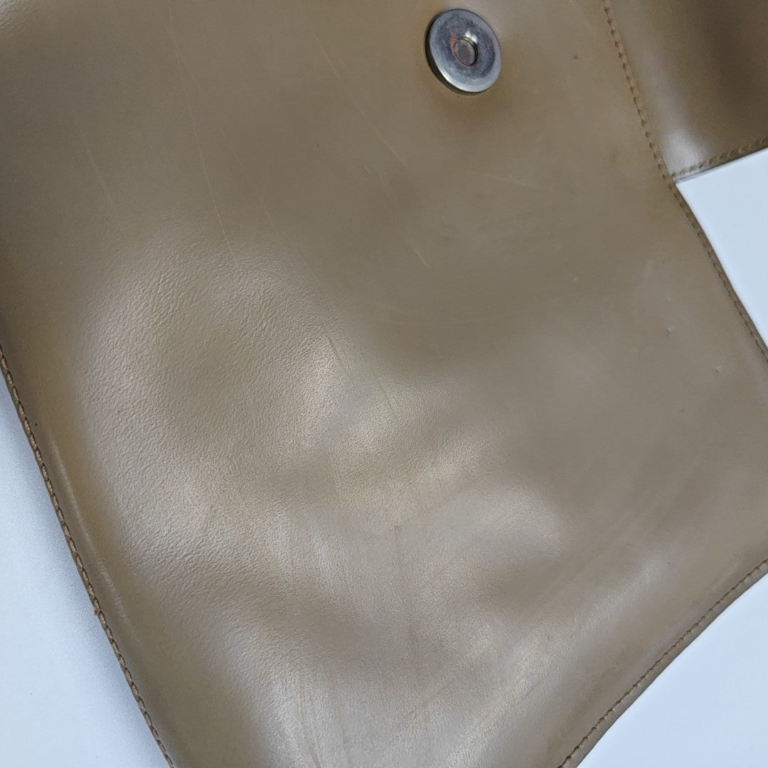 Calfskin Shoulder Bag Beige