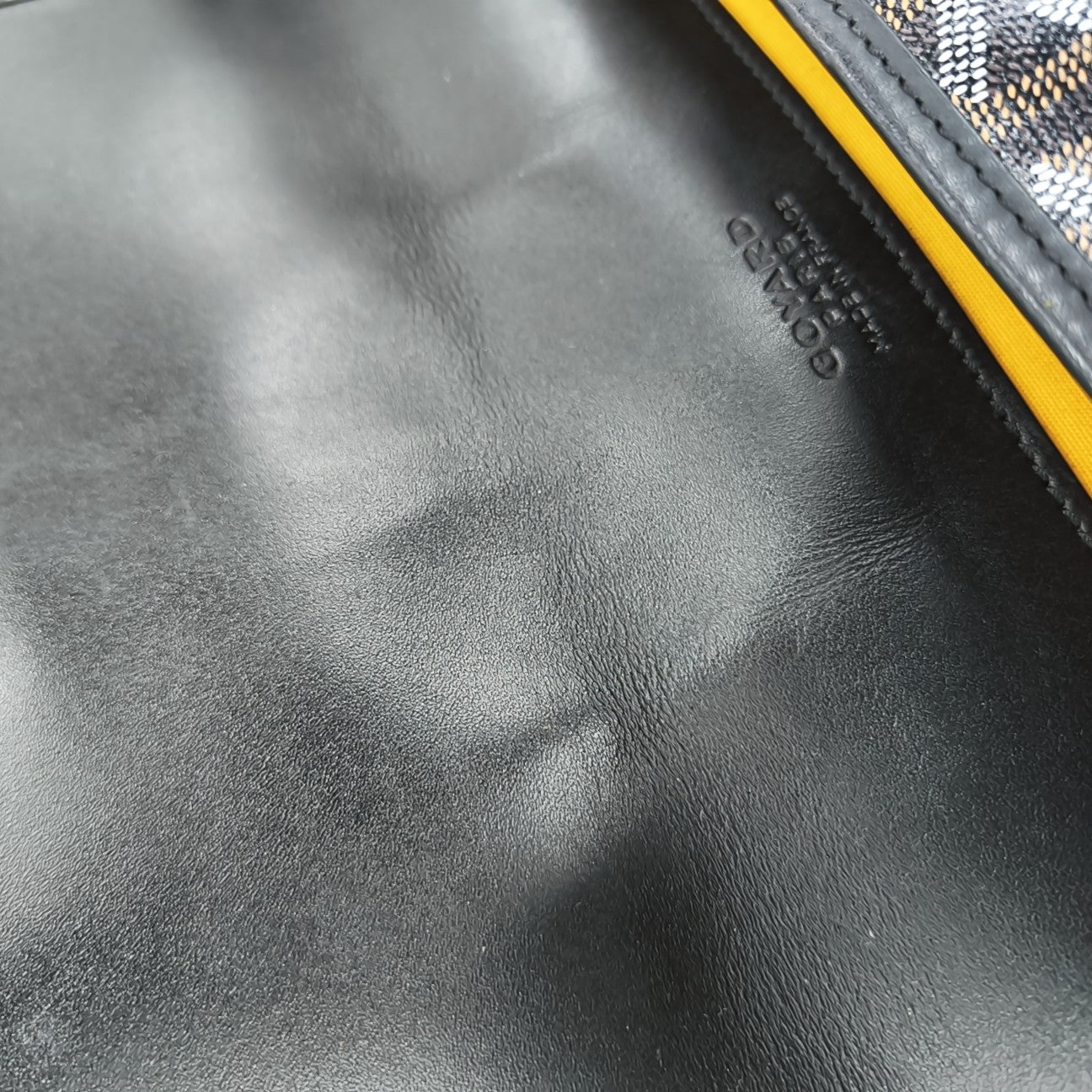Belvedere Coated Canvas Black