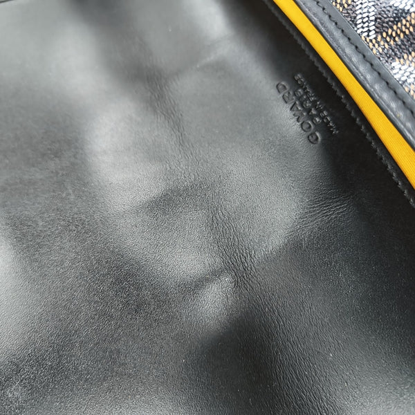 Belvedere Coated Canvas Black