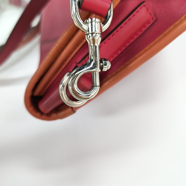 Calfskin Shoulder Bag Red