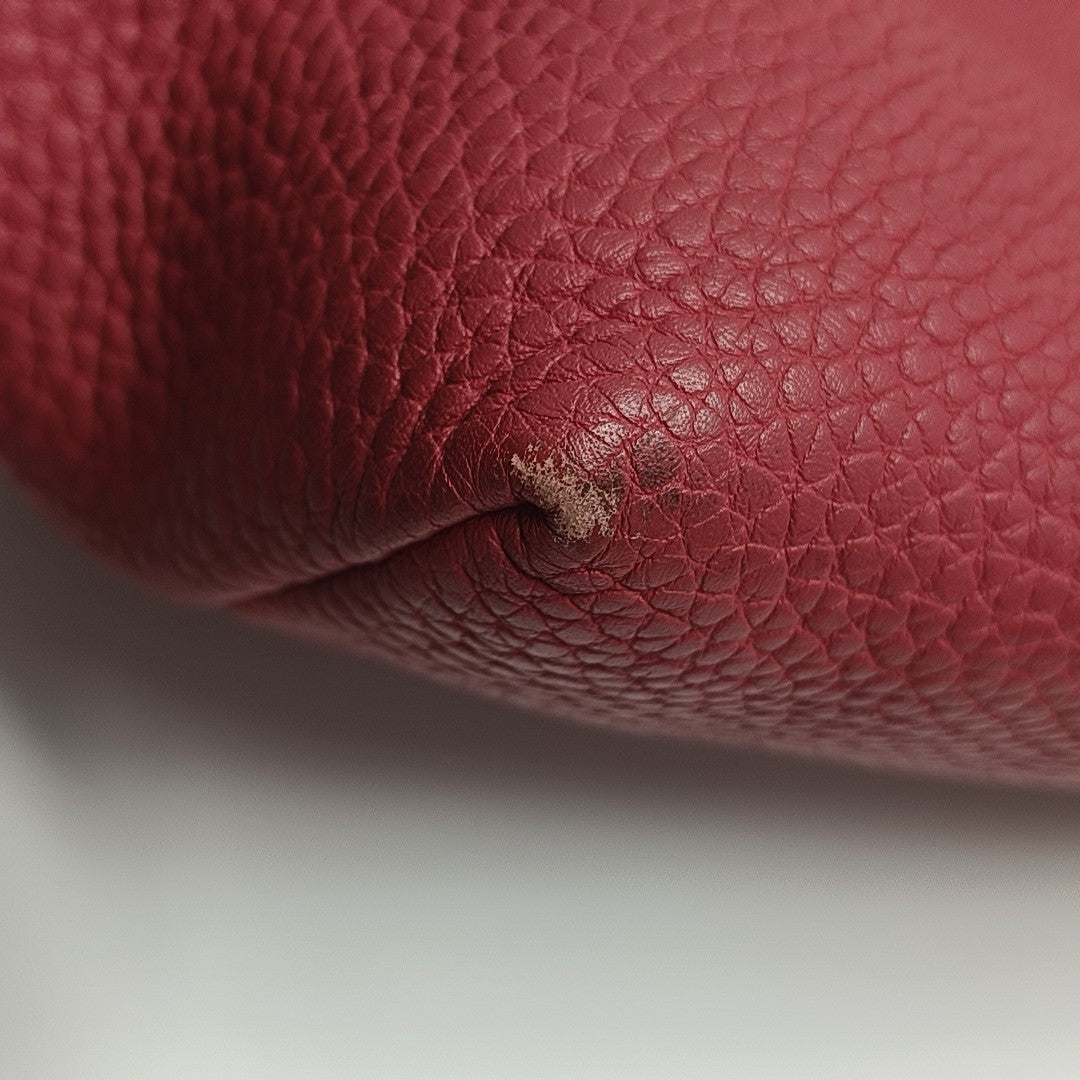 Baynard Calfskin Red