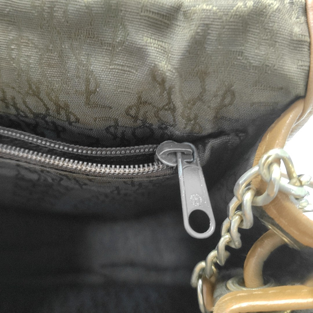 Calfskin Shoulder Bag Black