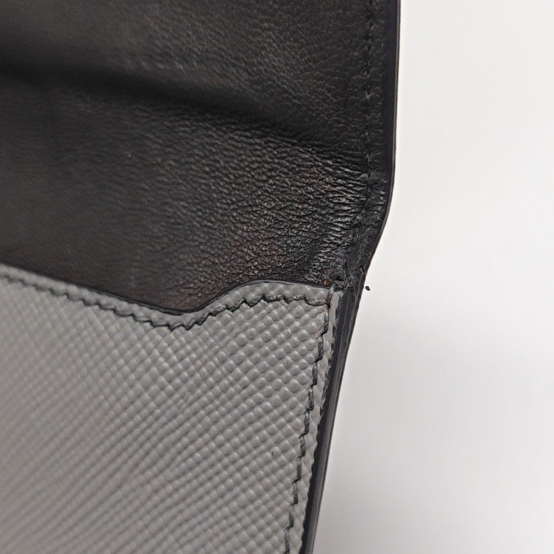 Calfskin Tote Bag Gray